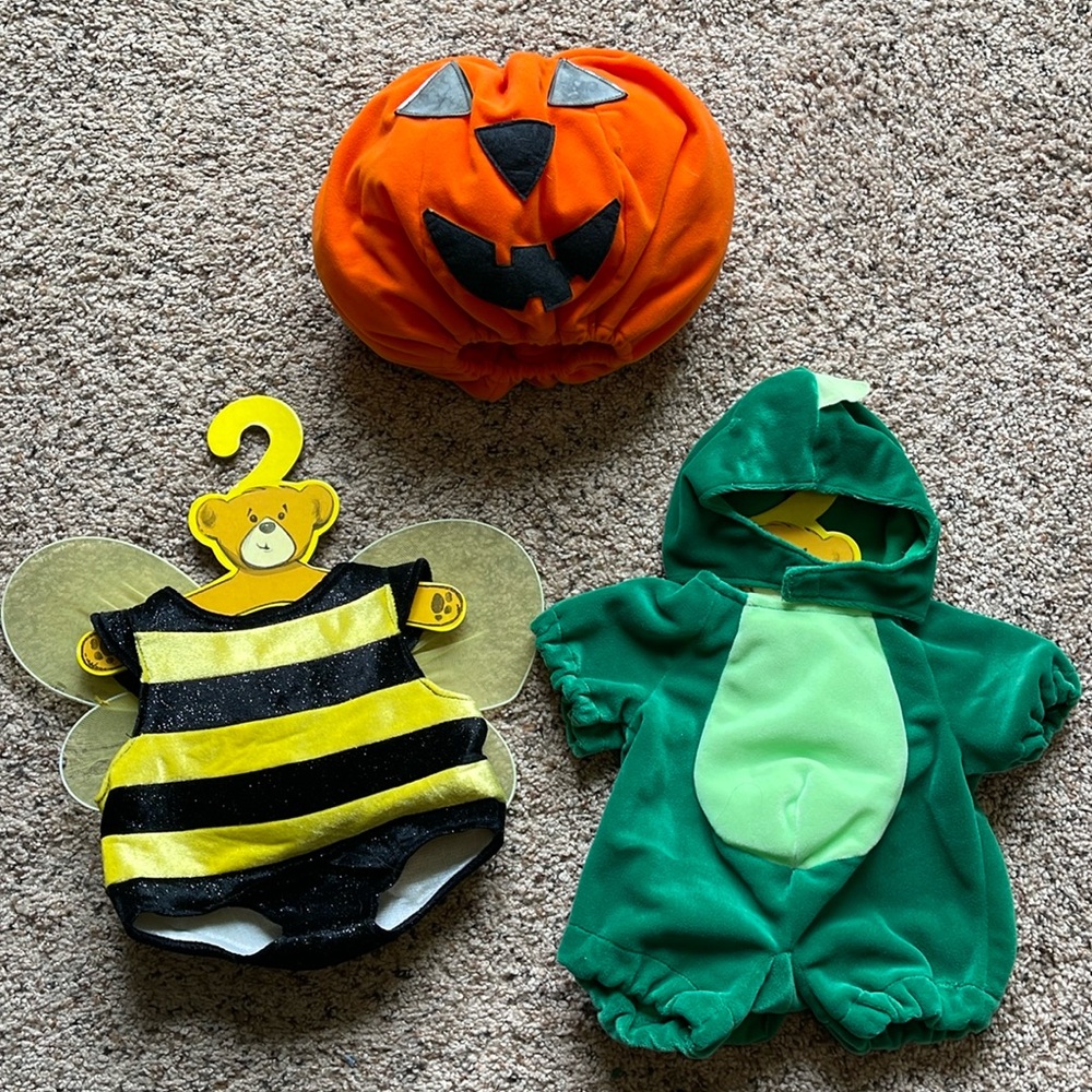 Build-A-Bear Halloween Costume Lot